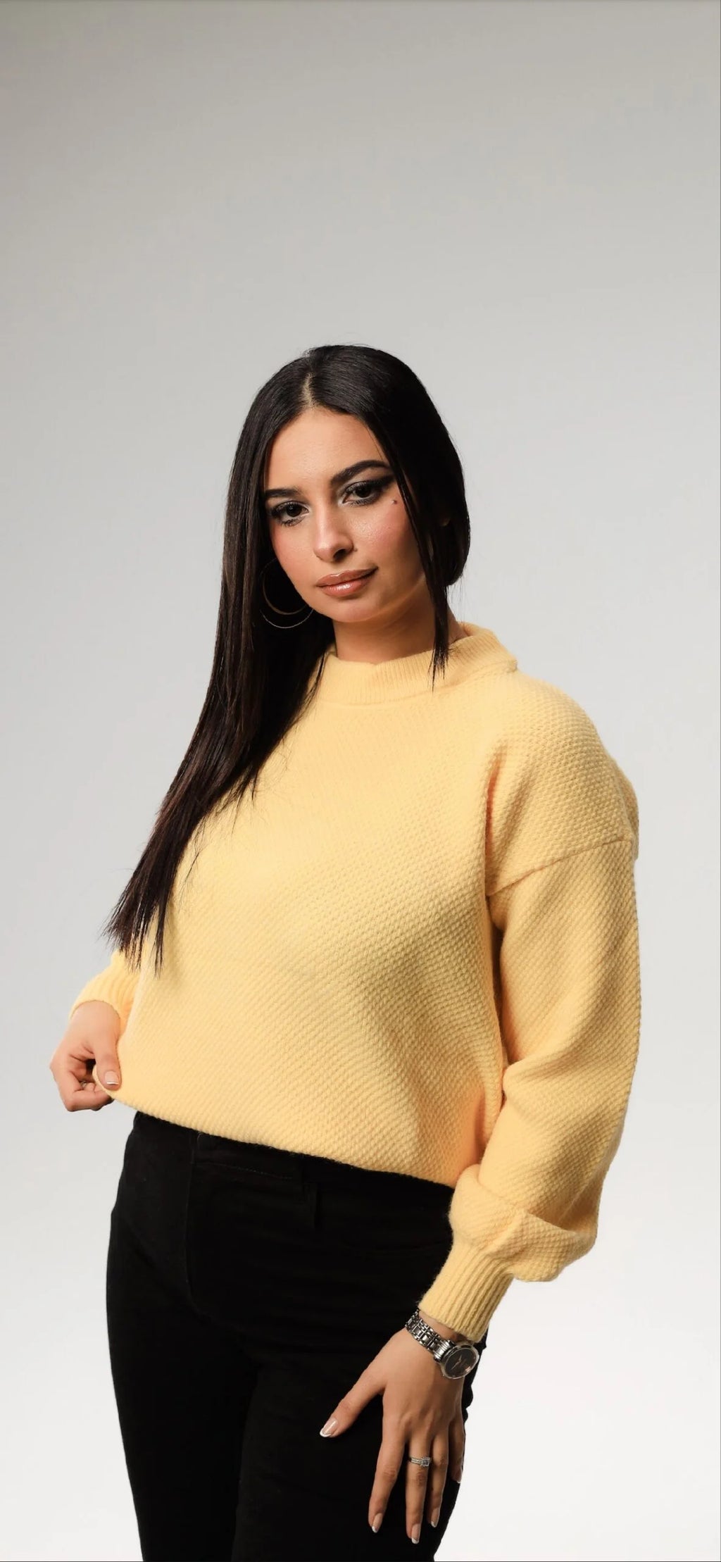 The Terracotta Slouchy Sweater