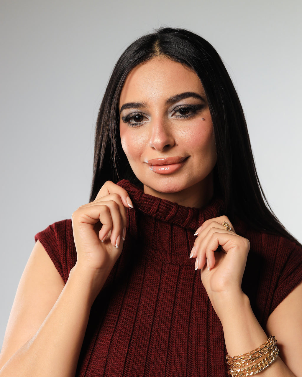 Aura Sleeveless Knit Dress