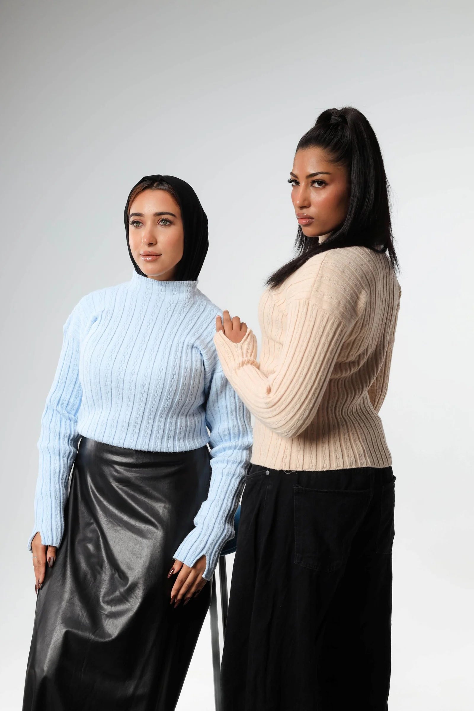 Whisper Knit – Mock Neck