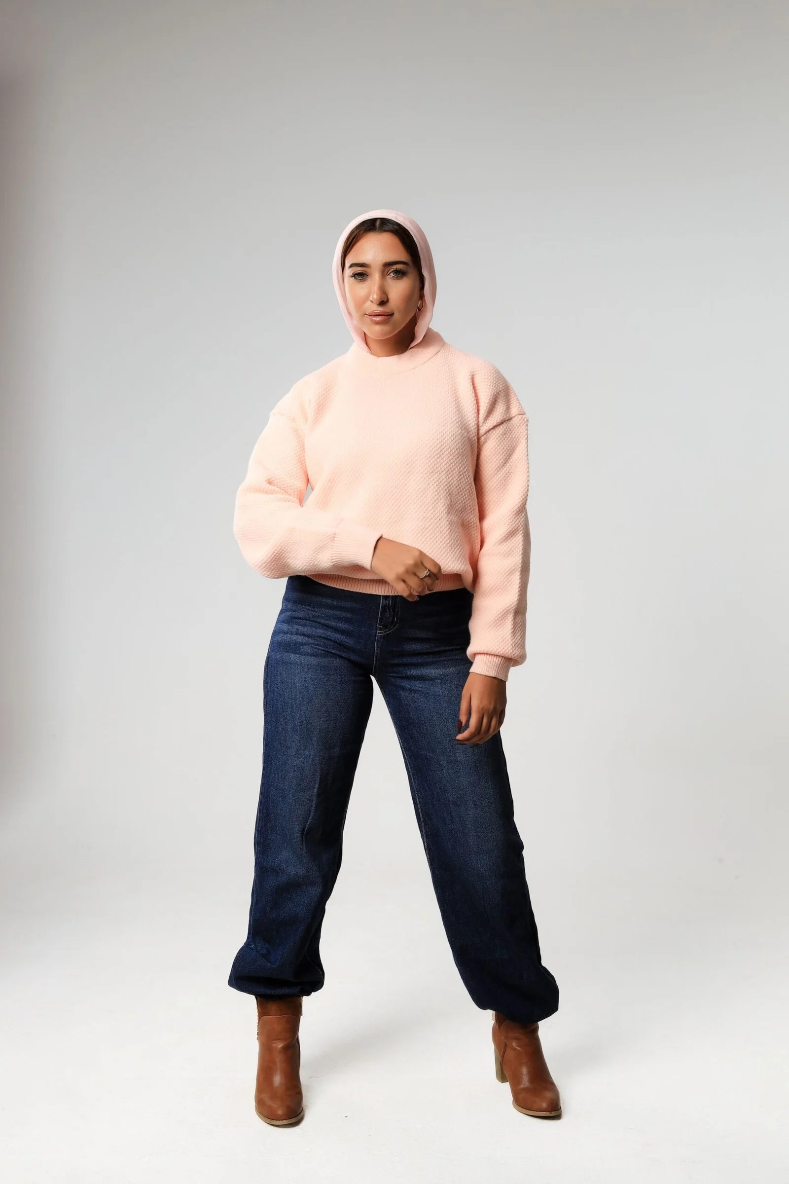 The Terracotta Slouchy Sweater