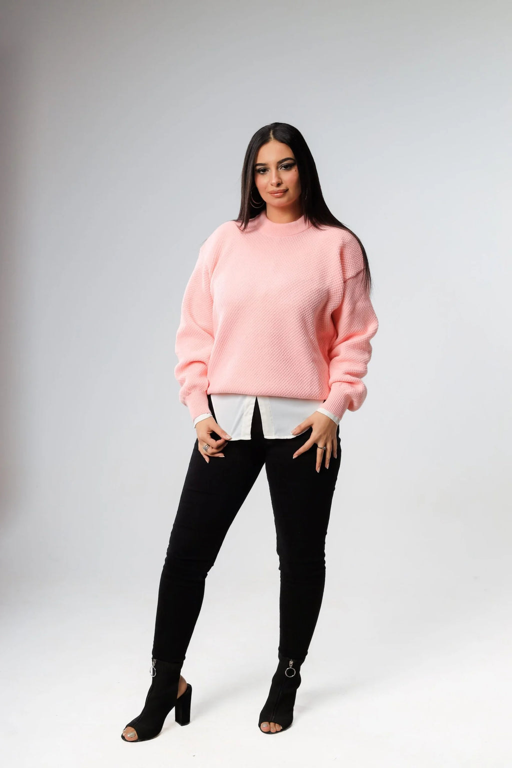 The Terracotta Slouchy Sweater