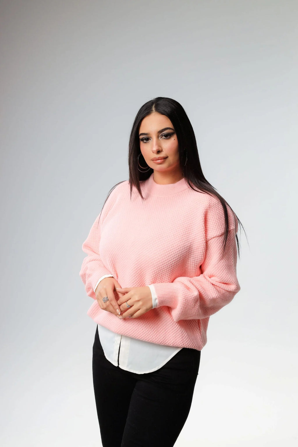 The Terracotta Slouchy Sweater