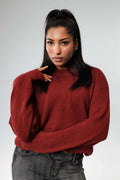 The Terracotta Slouchy Sweater