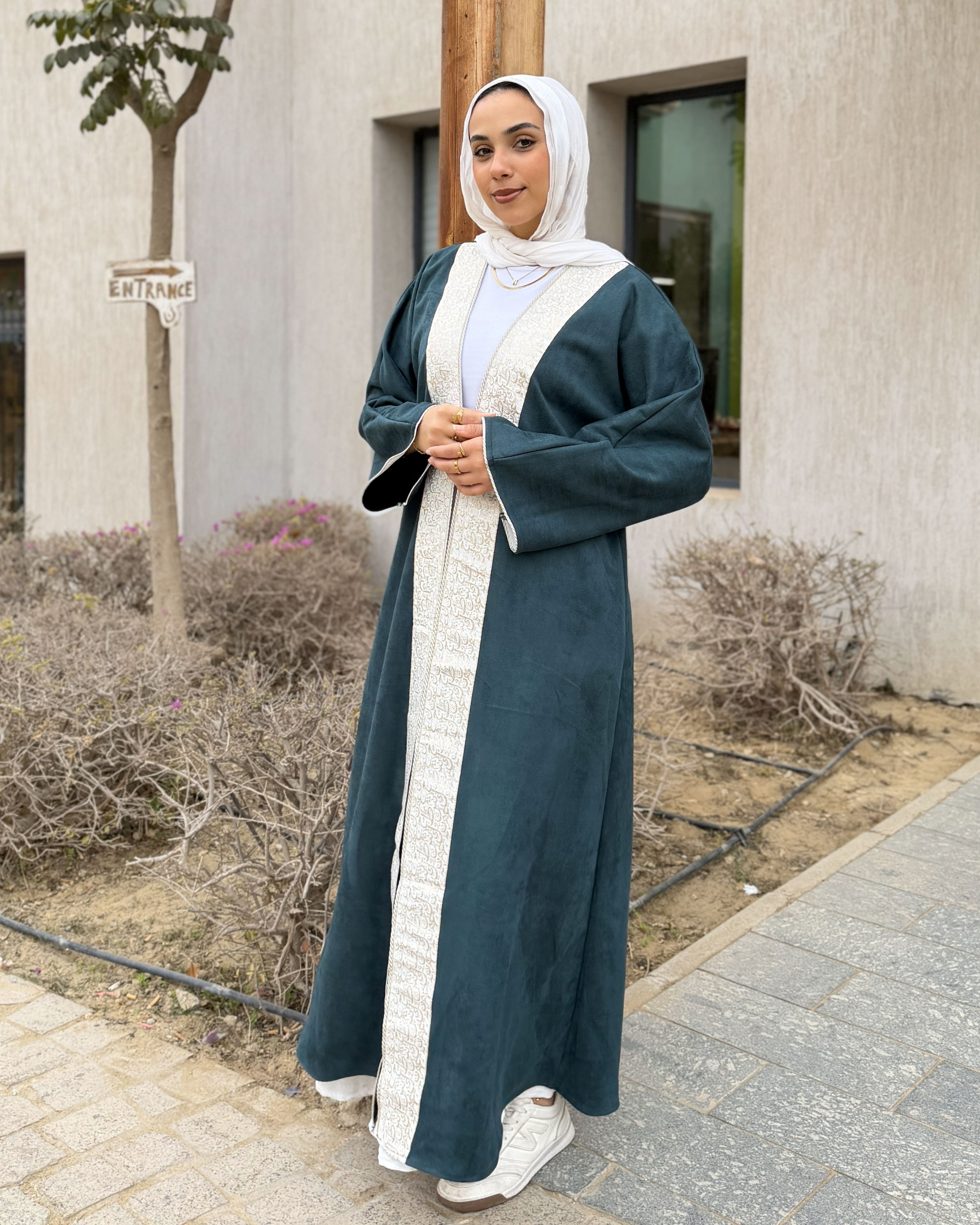 The "Emerald Oasis" Kaftan