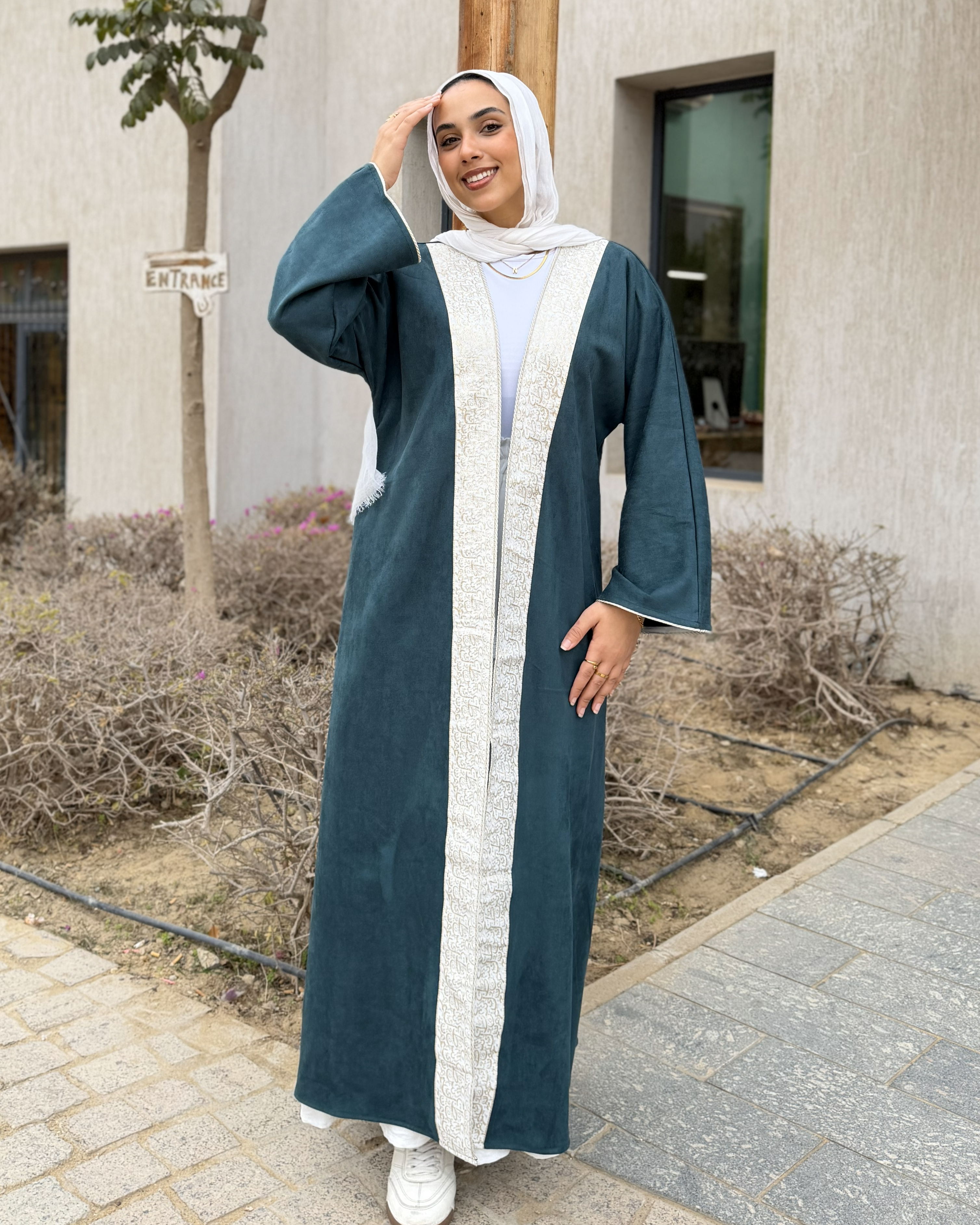 The "Emerald Oasis" Kaftan