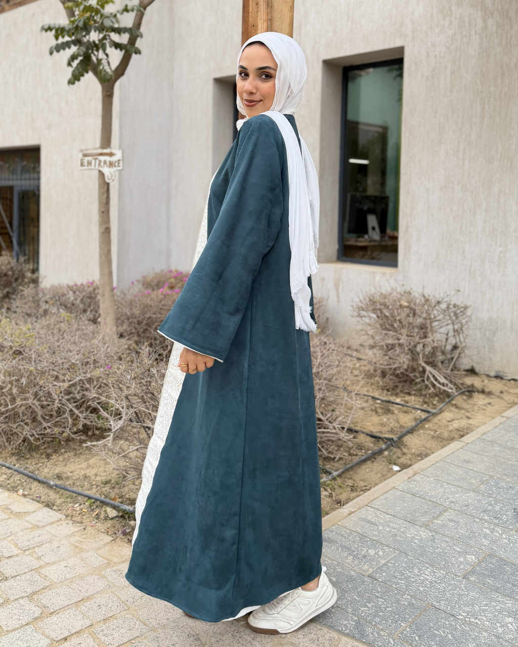 The "Emerald Oasis" Kaftan