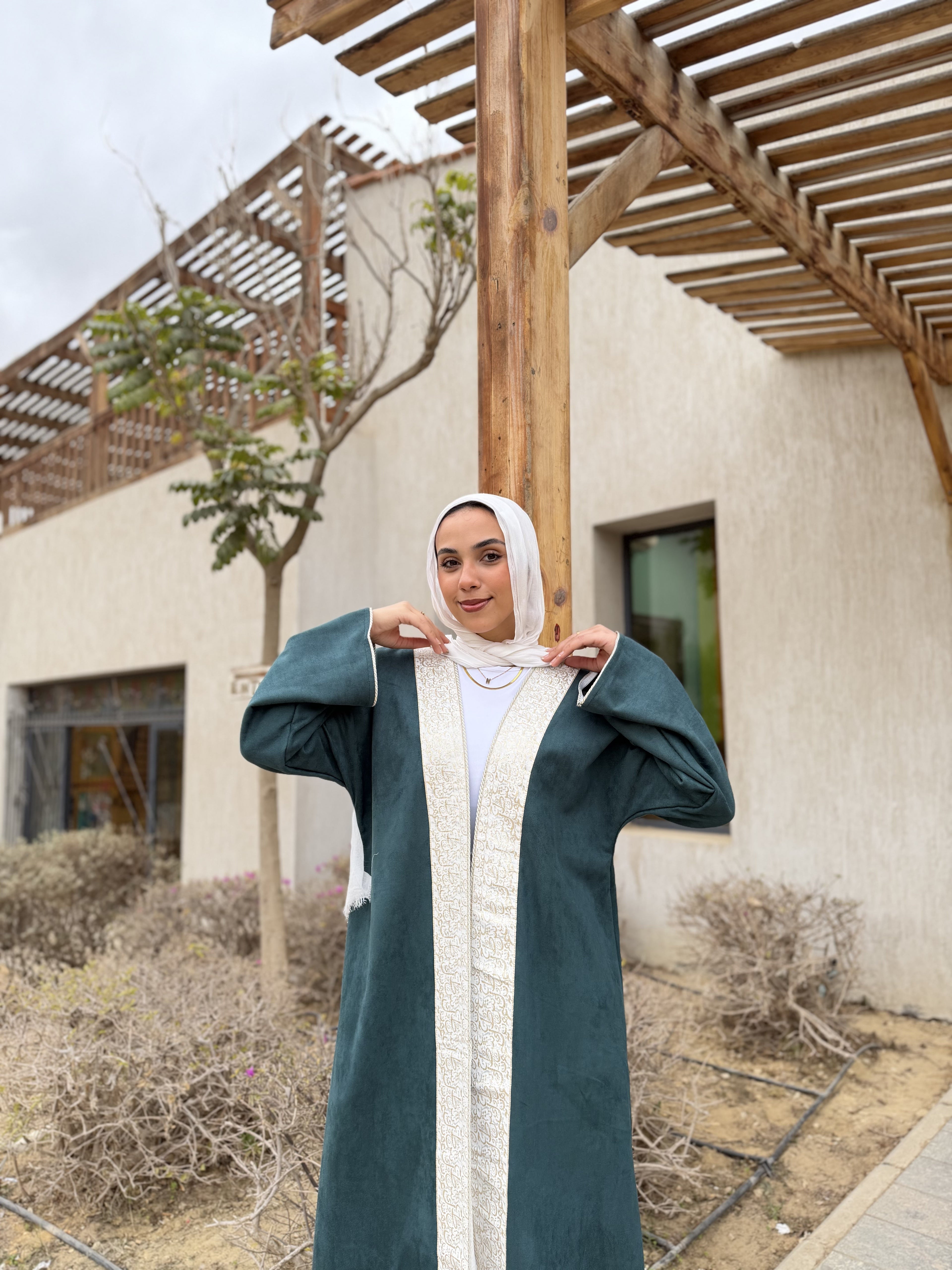 The "Emerald Oasis" Kaftan