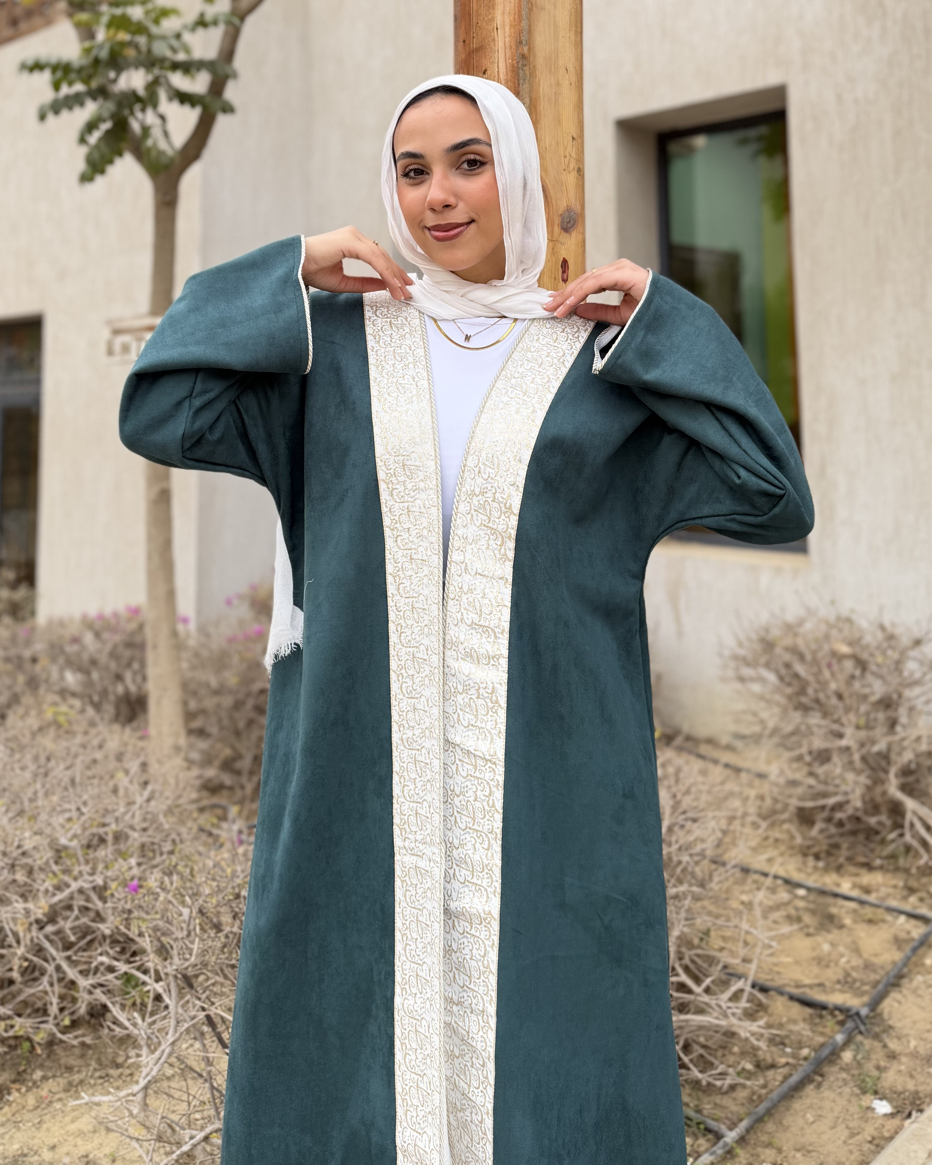 The "Emerald Oasis" Kaftan