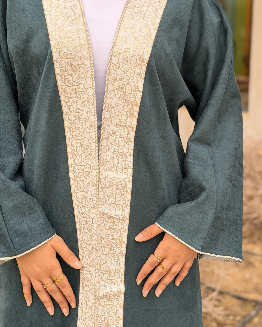 The "Emerald Oasis" Kaftan