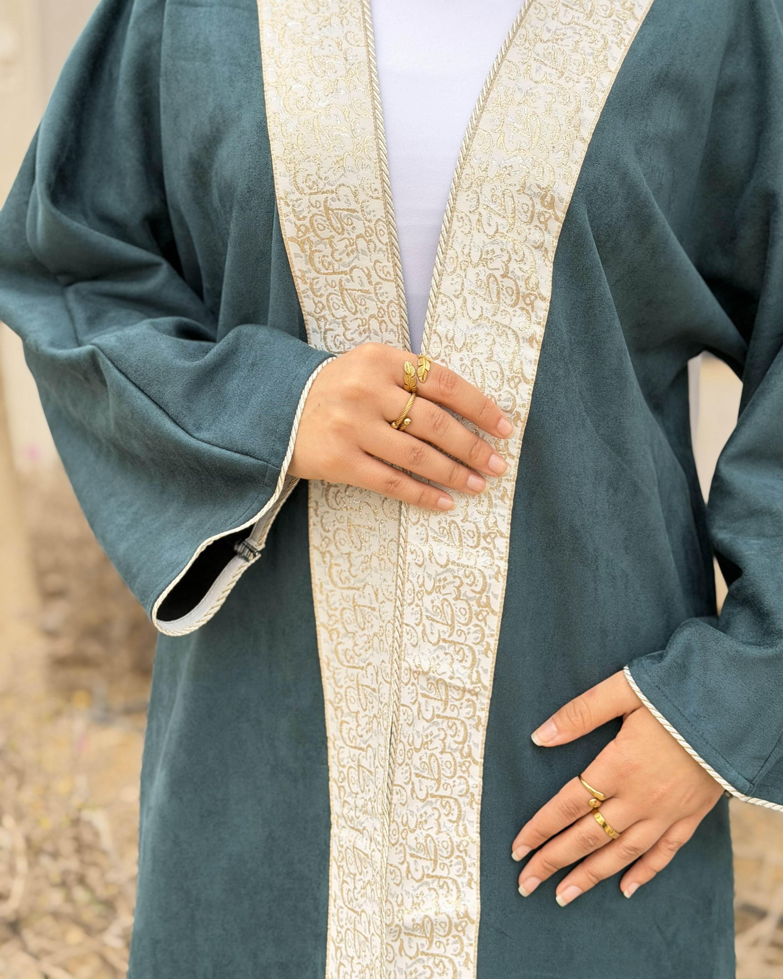 The "Emerald Oasis" Kaftan