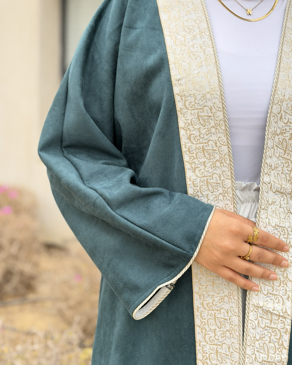 The "Emerald Oasis" Kaftan